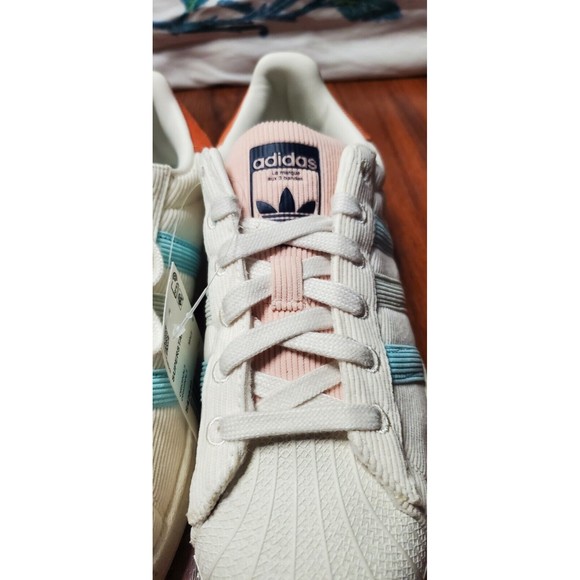 New Unisex Adidas SUPERSTAR Corduroy Shoes/Sneakers S42849 Size Men 6.5 Wmn 7.5 main image 5